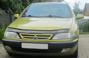 Купить Дефлектор капота (мухобойка) Citroen Xsara 1997-2000 21231 Дефлекторы капота (мухобойки)