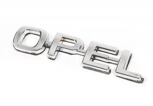 Купить Эмблема надпись Opel Опель 95х16 мм Хром на скотче (Завод) 88436 Эмблема надпись на иномарки