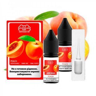 Купить Жидкость Самозамес Flavorlab Disposable Puff 10мл 50мг Peach Персик 79848 Жидкости FL