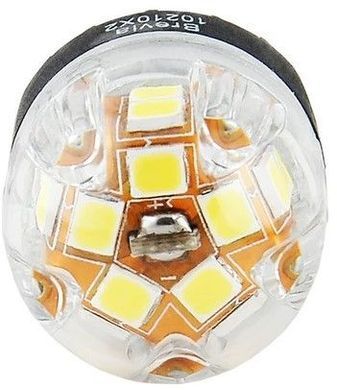 Купить LED автолампа Brevia Spower 12/24V T20 W21W 15x2835SMD 330Lm 6000K CANbus W3x16d 2 шт (10210X2) 40189 Светодиоды - Brevia