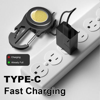 Купить Многофункциональный LED фонарик туристический мультитул на карабине (SQ-861) 63453 Трендовый товар