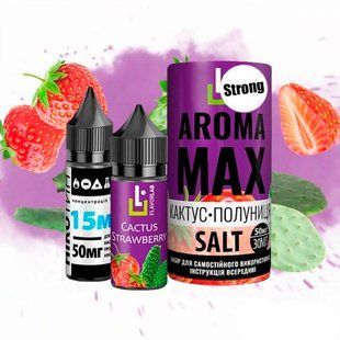 Купить Жидкость Самозамес Flavorlab Aroma MAX 30мл 50мг Cactus Strawberry Кактус Клубника 79857 Жидкости FL