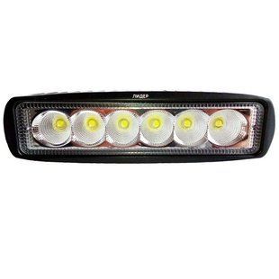 Купити Додаткова LED фара 18W (3W*6) 10-30V Ближній (07-18W MINI) 1 шт (2957) 8529 Додаткові LЕD фари