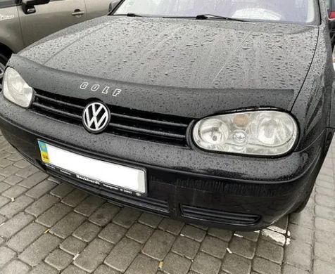 Купити Дефлектор капоту мухобійка для Volkswagen Golf IV 1997-2003 (Vip Tuning) VW12 2307 Дефлектори капота Volkswagen