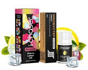 Купить Жидкость Chaser Самозамес Balance Lux Cherry Lemon Ice (limited) Глицерин 12мл Премикс 15мл Бустер 3мл 79430 Жидкости от CH