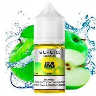Купить ЕІf Lіq жидкость 30 ml 50 mg Sour Apple Кислое Яблоко 67867 Жидкости от EL