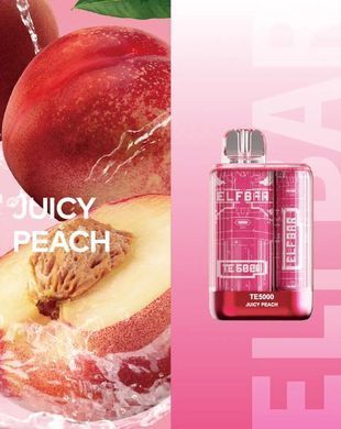 Купить ЕІf Ваг TE5000 POD 5% Оригинал Juicy Peach Сочный Персик (Подзаряжаемый) 44677 Одноразовые системы