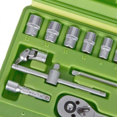Купить Набор головок Alloid 1/4" 17 шт (НГ-2017П) 86187 Наборы инструментов