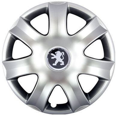 Купить Колпак колеса с эмблемой SKS223 Peugeot R14 серый с логотипом на выбор 4 шт 21905 14 SKS