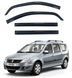 Купить Дефлекторы окон ветровики Renault Logan Largus MCV 2004-2012 Скотч 3M Voron Glass 41045 Дефлекторы окон Renault - 1 фото из 4