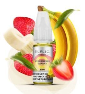 Купить ЕІf Lіq жидкость 10 ml 50 mg Strawberry Banana Клубника Банан 80423 Жидкости от EL