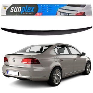 Купити Спойлер багажника Лип Volkswagen Passat B7 2010-2014 SunPlex (SPO-2026106) 63302 Спойлери на кришку багажника