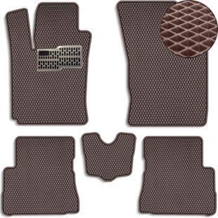 Купить Коврики в салон EVA для Hyundai Getz 2005-2008 с подпятником Коричневые 5 шт 68632 Коврики для Hyundai