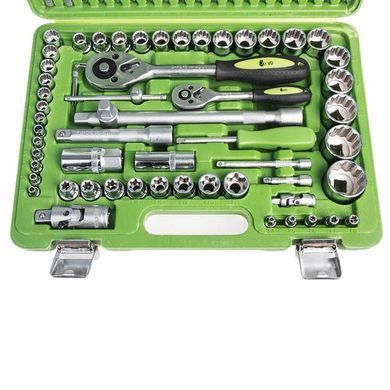 Купити Універсальний набір інструменту Alloid 1/4" & 1/2" 108 шт 12 гран (НГ-4108П-12) 86188 Набори інструментів
