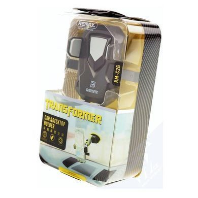 Купити Автотримач для телефону REMAX "RM-C26" ніжка телескопічна ,трансформер на присоску Black 24655 Автотримач для телефону на присоску
