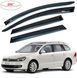 Купить Дефлекторы окон ветровики HIC для Volkswagen Golf V / VI 2003-2013 Variant Оригинал (VW45) 41215 Дефлекторы окон Volkswagen - 1 фото из 3