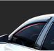 Купити Дефлектори вікон вітровики Benke для Hyundai Tucson (NX4) 2021- Long Хром Молдинг Із Нержавіючої Сталі 3D (BHYTS2123-W/S) 39775 Дефлектори вікон Hyundai - 10 фото из 11