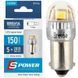 Купить LED автолампа Brevia Spower 12/24V T4W 4x2835SMD 150Lm 6000K CANbus 2 шт BA9s (10219X2) 40200 Светодиоды - Brevia - 1 фото из 6