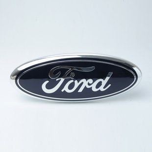 Купити Емблема для Ford 227 x 90 мм Transit / F-150 / у зборі 3M скотч / 3 кліпси (4L3415402A16C) 21353 Емблеми на іномарки