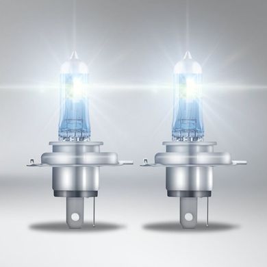 Купити Автолампа галогенна Osram Night Breaker Laser +200% 12V H4 60/55W 2 шт Оригігал (64193 NВ200-ВОХ) 55729 Галогенові лампи Osram