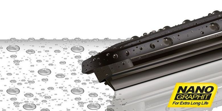 Купити Безкаркасні двірники Heyner Super Flat Premium з Nano покриттям 14in / 350 mm 1 шт 31742 Двірники безкаркасні