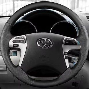 Купить Чехол Оплетка Руля для Toyota Camry 2006-2011 Кожа (Модельная Выкройка) №58 101045 Оплетки на Руль