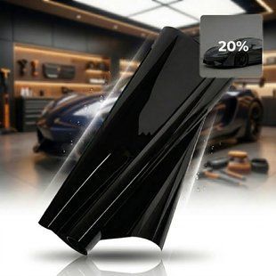 Купити Тонувальна плівка Професійна VLT 20% IR 60% UV 90% Ширина 50 см Довжина 1 Метр Антицарапка (AS20) 101232 Плівка тонувальна