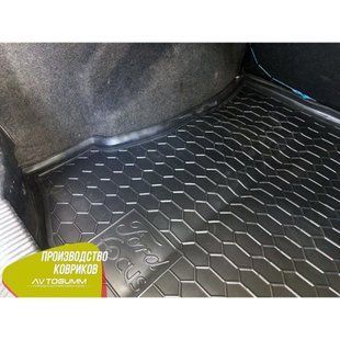 Купити Автомобільний килимок в багажник Ford Focus 1 1998 - Sedan / Гумовий (Avto-Gumm) 28318 Килимки для Ford