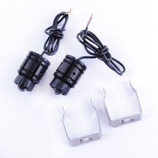 Купить Светодиодные дополнительные LED фары D45 мм / Линза / Ближний желтый / Дальний белый / 40W / 6000K / 2 шт 32562 Дополнительные LЕD фары