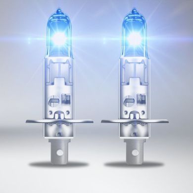 Купити Автолампа галогенна Osram Cool Blue Intense +100% 12V H1 55W 5000K 2 шт Оригінал (64150 CBN-BOX) 38865 Галогенові лампи Osram