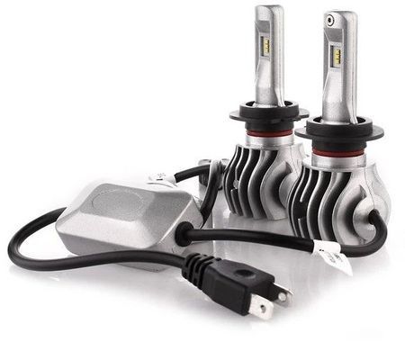 Купити LED лампи автомобільні Solar H7 12/24V 40W 6500K 6000Lm IP65 радіатор та кулер (CANBUS з обманкою) 2 шт (8607) 57543 LED Лампи Solar
