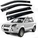 Купити Дефлектори вікон вітровики Acrylic для Hyundai Tucson (JM) 2004-2010 Гнучкі 44603 Дефлектори вікон Hyundai