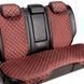 Купить Накидки для сидений Алькантара Verona Premium L Комплект Коричневые (Оригинал) 74371 Накидки для сидений Premium (Алькантара) - 10 фото из 10