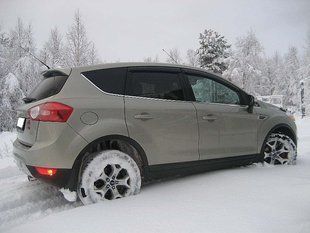 Купити Дефлектори вікон вітровики для Ford Kuga 2008- 4507 Дефлектори вікон Ford