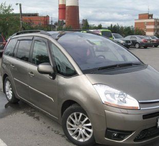 Купить Дефлекторы окон ветровики Citroen C4 Grand Picasso 2007-2013 7528 Дефлекторы окон Citro&euml;n
