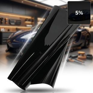 Купити Тонувальна плівка Професійна VLT 5% IR 60% UV 90% Ширина 75 см Довжина 1 Метр Антицарапка (AS05) 101233 Плівка тонувальна