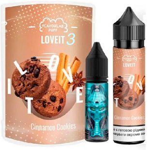 Купити Рідина Самозаміс Flavorlab Love IT 60ml 3мг (органіка) Cinnamon Cookies Печенье з корицею 79813 Рідини FL