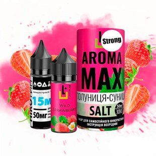 Купить Жидкость Самозамес Flavorlab Aroma MAX 30мл 50мг Wild Strawberry Клубника Земляника 79863 Жидкости FL