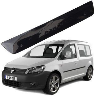 Купити Зимова Накладка На Volkswagen Caddy 2010- FLY Глянець Бампер 4977 Зимові накладки на решітку радіатора