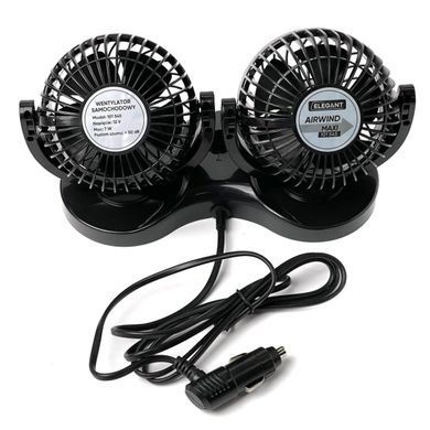 Купить Автомобильный вентилятор Elegant 12V на подставке два режима 10 см (EL101 545) 8865 Вентиляторы и тепловентиляторы для авто