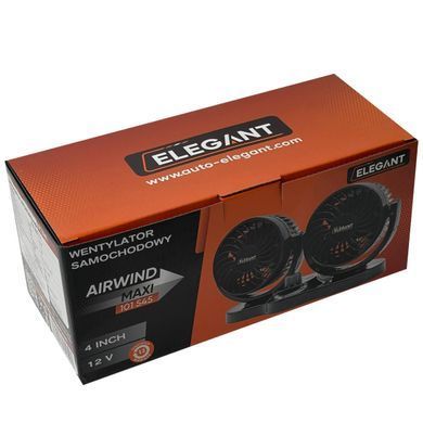 Купить Автомобильный вентилятор Elegant 12V на подставке два режима 10 см (EL101 545) 8865 Вентиляторы и тепловентиляторы для авто