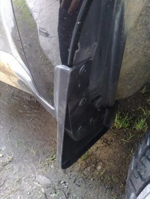 Купити Бризковики для Mitsubishi Outlander XL 2009-2012 (вузький порог) комплект 4 шт (OEM: MZ313931, MZ314340, MZ313932) 1817 Бризговики Mitsubishi