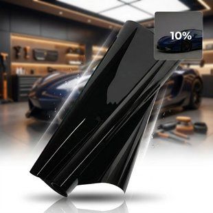 Купити Тонувальна плівка Професійна VLT 3% IR 60% UV 90% Ширина 75 см Довжина 1 Метр Антицарапка (AS03) 101234 Плівка тонувальна