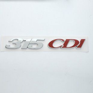 Купити Емблема напис 315 CDI скотч 215 x 28 мм 2007-2013 (wiwo 906 817 1014) 22191 Емблема напис на іномарки