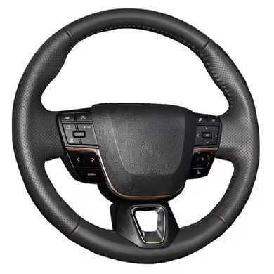 Купить Чехол Оплетка Руля для Toyota Camry 2024-2025 Кожа (Модельная Выкройка) №61 101048 Оплетки на Руль