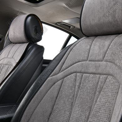 Купити Накидки для сидінь Elegant ANCONA Grey Повний Комплект (700 813) 80336 Накидки для сидінь Premium (Алькантара)
