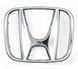 Купить Эмблема руля Honda Хром 53х43 мм Пластик (на 13 усиках без скотча) (Завод) 88549 Эмблемы на иномарки - 1 фото из 4