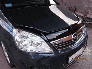 Купити Дефлектор капоту мухобійка для Opel Zafira B 2006-2011 9633 Дефлектори капота Opel