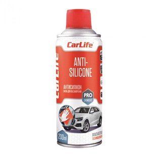 Купити Антисилікон засіб для знежирення CarLife ANTI-SILICONE 200 ml (CF220) 42519 Мастила Багатоцільові - Силіконові - Антисилікон