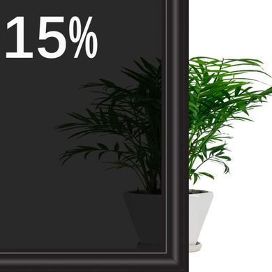 Купить Тонировочная пленка Профессиональная VLT 15% IR 60% UV 90% Ширина 75 см Длинна 1 Метр Антицарапка (AS15) 101235 Пленка тонировочная